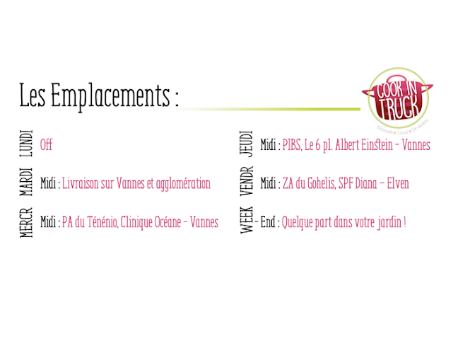 Opinii despre Cook in Truck (Food Truck Traiteur) în Vannes - Restauration