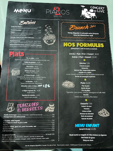 Opinii despre LES 2 PIANOS în Paris - Restauration