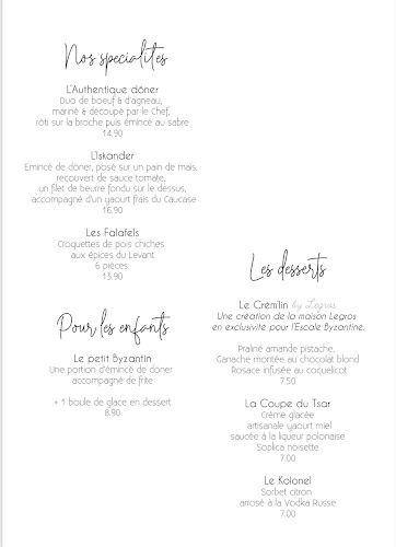 Opinii despre L'Escale Byzantine în Dunkerque - Restauration