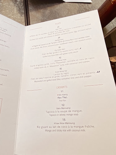 Restaurant Thaï Moom Mam - Restauration