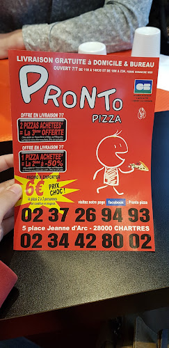 Opinii despre Pronto pizza în Chartres - Restauration