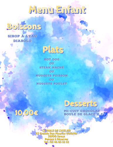 Opinii despre La Table de l'Atelier în Dreux - Restauration