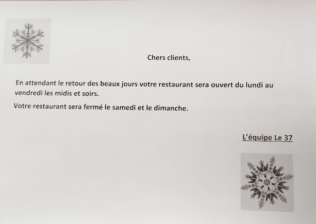 Opinii despre Ristorante Pizzeria Le 37 în Mâcon - Restauration