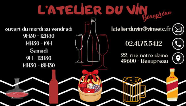 Opinii despre L'atelier du vin Beaupréau în Beaupréau-en-Mauges - Restauration