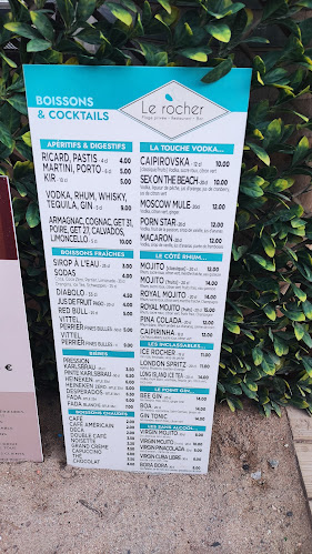 Le rocher - Restauration