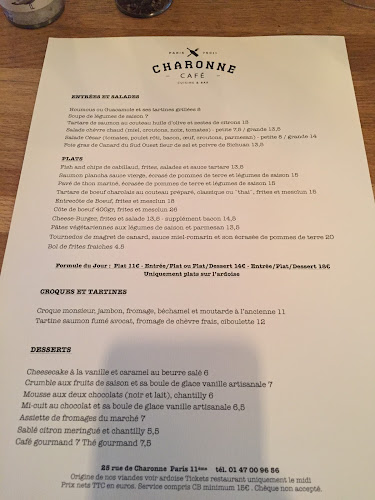 Opinii despre Le Charonne în Paris - Restauration