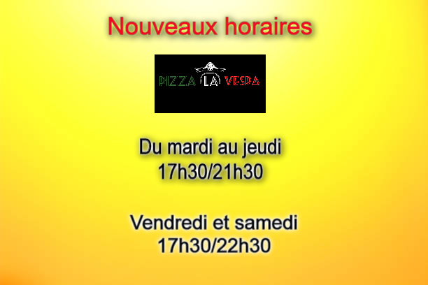 Pizza la Vespa - Hurigny
