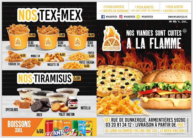 Myluxepizza & Burger Armentières - Armentières