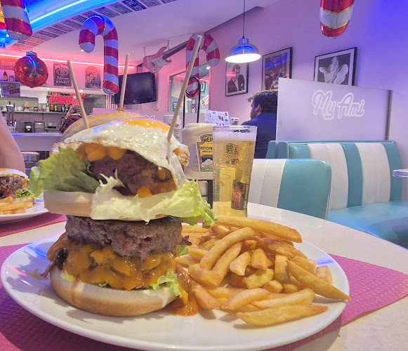 Opinii despre My Ami - Fifties American Diner în Thonon-les-Bains - Restauration