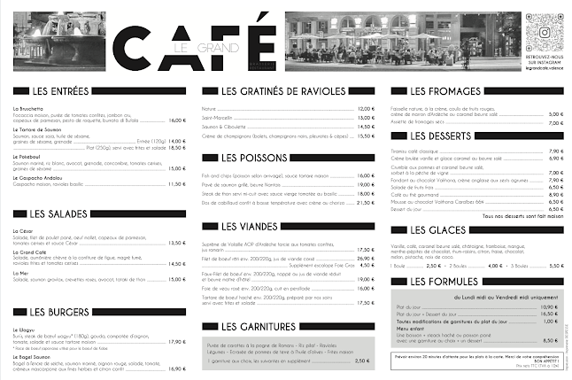 Opinii despre Le Grand Café în Valence - Restauration